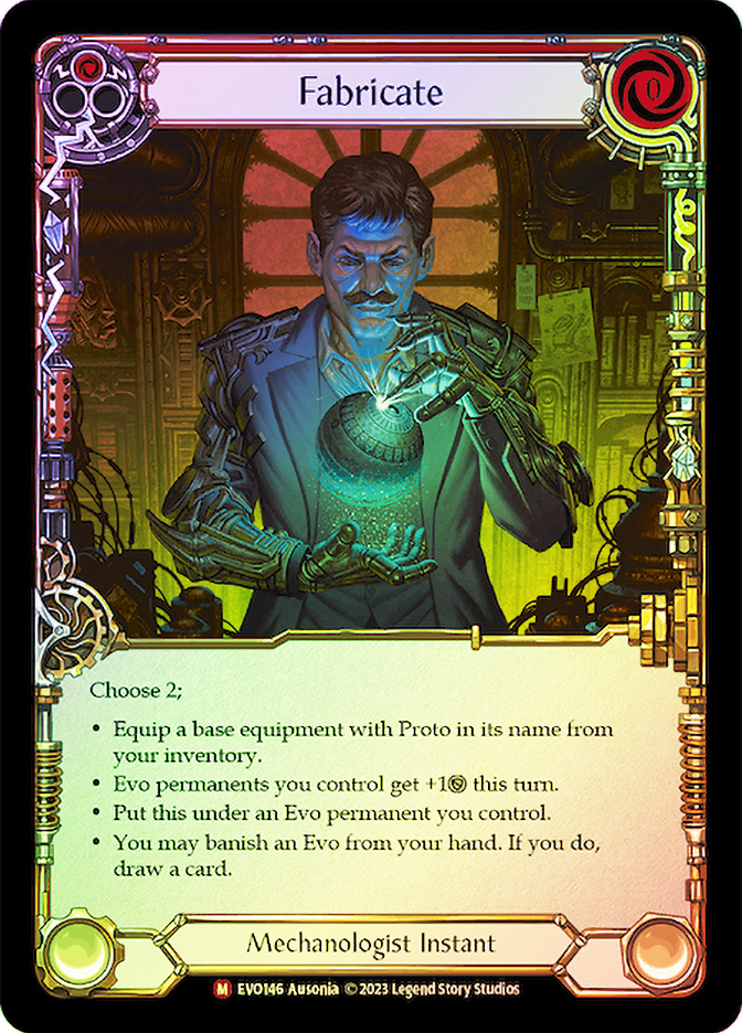 (RF) Adaptive Plating 〔EVO013〕FaB Flesh and Blood TCG Adaptive Plating Bright Lights EVO013