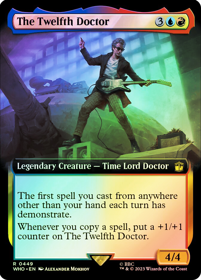 12th doctor mtg card The Twelfth - Universes Beyond: Doctor Who choose an opponent to also copy it The Twelfth Doctor | Doctor