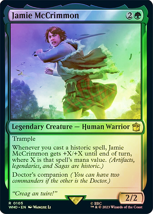 Jamie McCrimmon | Doctor Who Commander | Star City Games