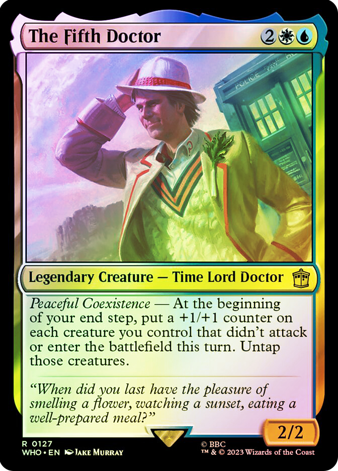The Fifth Doctor | Doctor Who Commander | Star City Games The Fifth Doctor | Doctor Who Commander | Star City Games