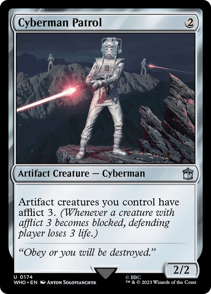 Cyberman Patrol | Doctor Who Commander | Star City Games