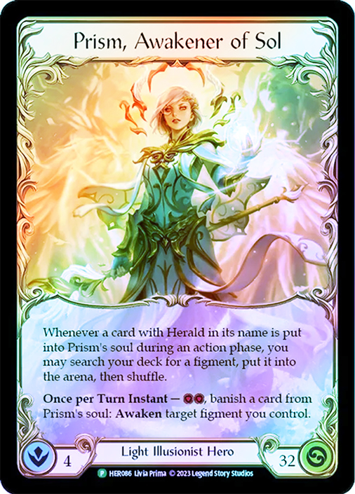 Prism, Awakener of Sol (National Champs) (Extended Art