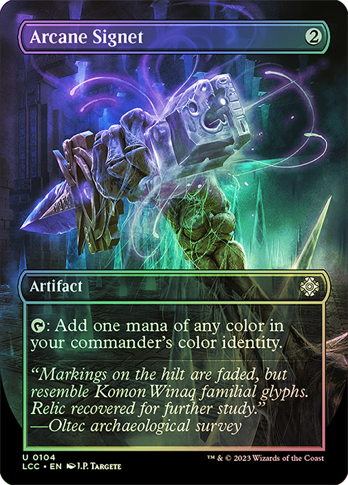 Arcane Signet (Borderless) | The Lost Caverns of Ixalan