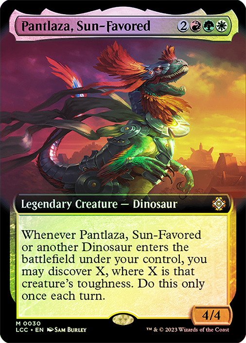 Pantlaza, Sun-Favored (#030) | The Lost Caverns of Ixalan