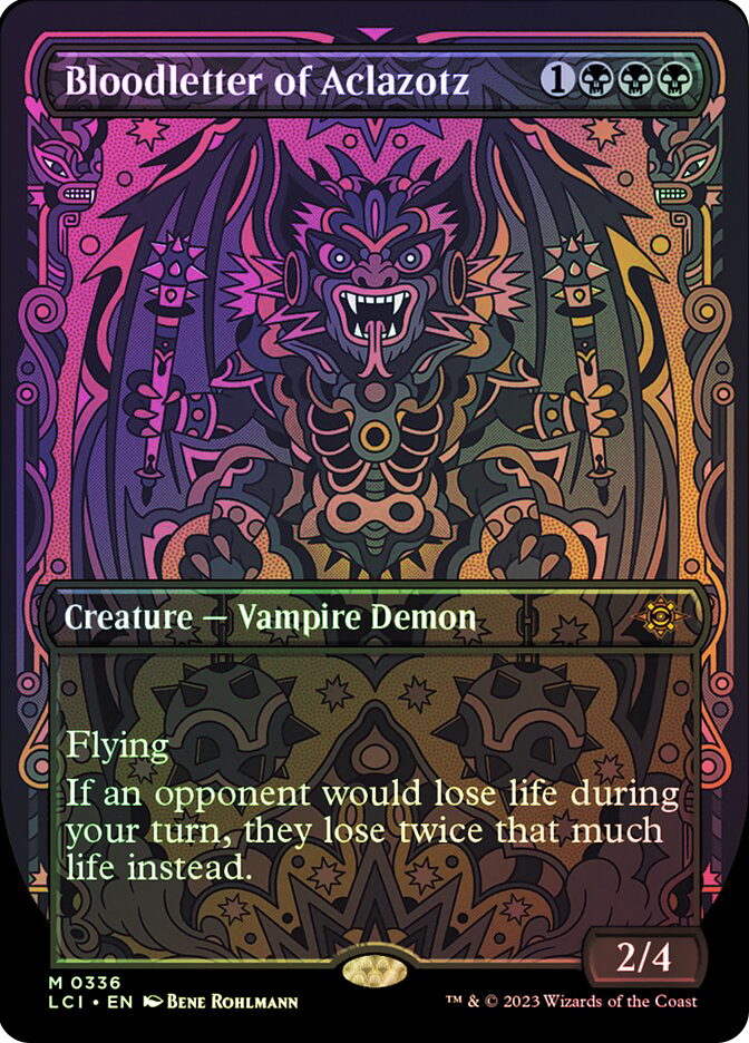 MTG アクロゾズの放血者/Bloodletter of Aclazotz 4枚 ☆SALE☆【FOIL】【日】アクロゾズの放血者/Bloodletter of