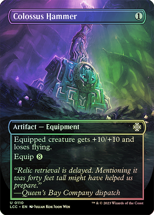 Colossus Hammer | The Lost Caverns of Ixalan Commander | Star City
