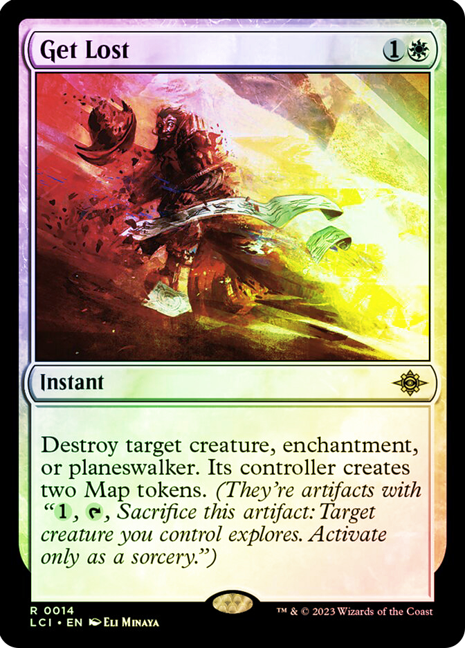 get lost mtg card Swashbuckler's Whip [The Lost Caverns of Ixalan]