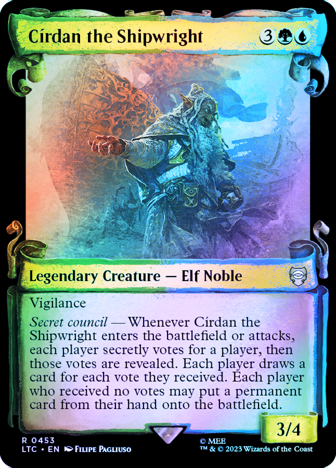 mtg secret council cards Cirdan the Shipwright