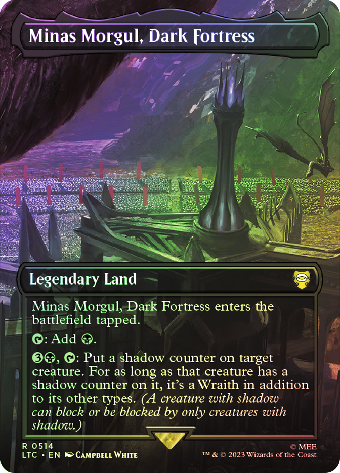 【サージfoil】ミナス・モルグル　minas morgul 英語版　MTG サージfoil】ミナス・モルグルminas morgul 英語版MTG