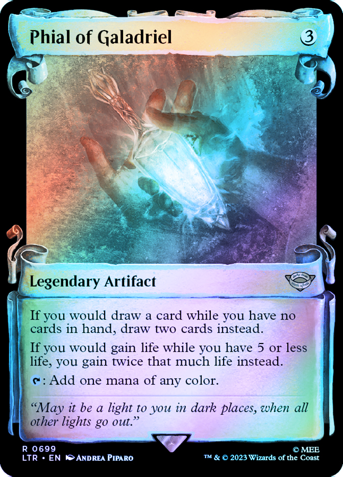 Phial of Galadriel (Showcase) (Silver Foil) | The Lord of