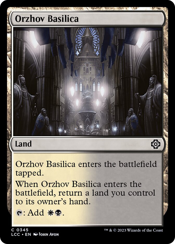 Orzhov Basilica | The Lost Caverns of Ixalan Commander | Star City