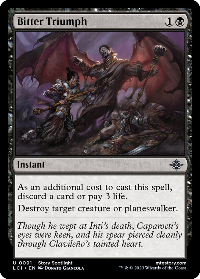Bitter Triumph | The Lost Caverns of Ixalan | Star City Games