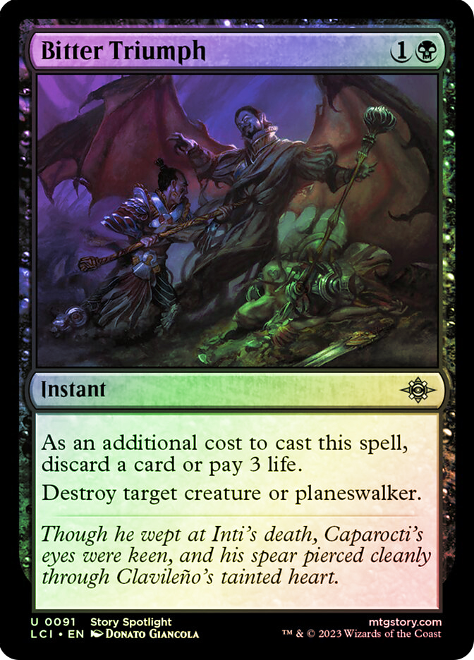 Bitter Triumph | The Lost Caverns of Ixalan | Star City Games