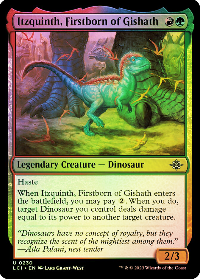 Itzquinth, Firstborn of Gishath | The Lost Caverns of Ixalan