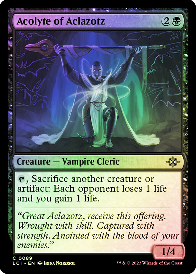 Allen@匿名発送　mtgまとめ AcolyteOfAclazotz__86654.