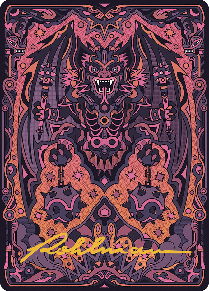 Bloodletter of Aclazotz Art Card} (#61) (Signed) | Art Series: The