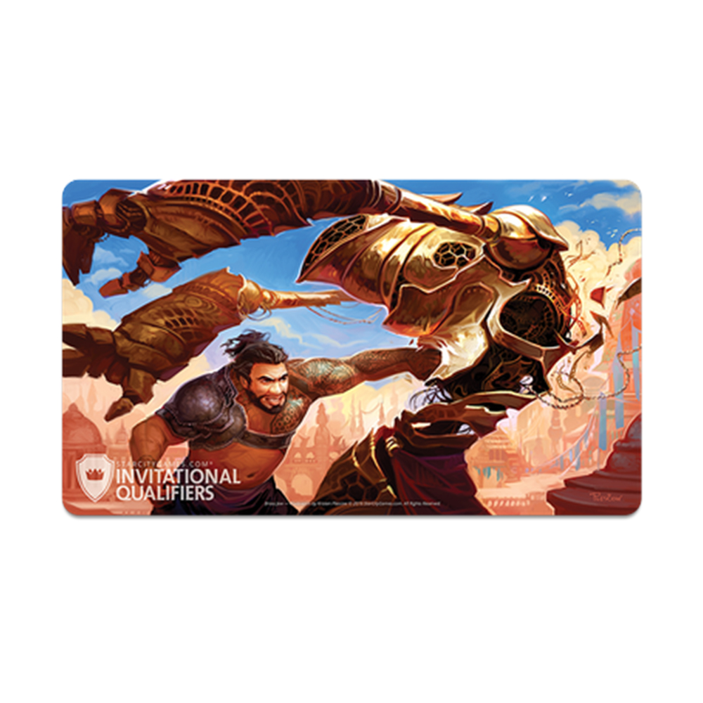 Star City Games Invitational Qualifier Playmat - Brass Jaw | Star