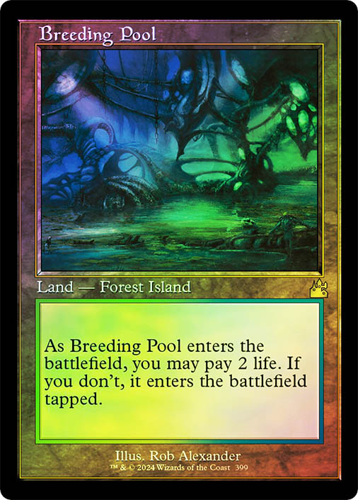 Breeding Pool (Retro Frame) | Ravnica Remastered - Retro Frame 