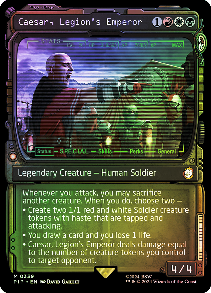 Caesar, Legion's Emperor | Fallout Commander | Star City Games