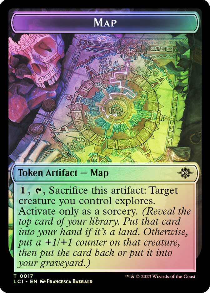 mtg map token cards MTGNexus Activate only as a sorcery Francesca - Six special alters