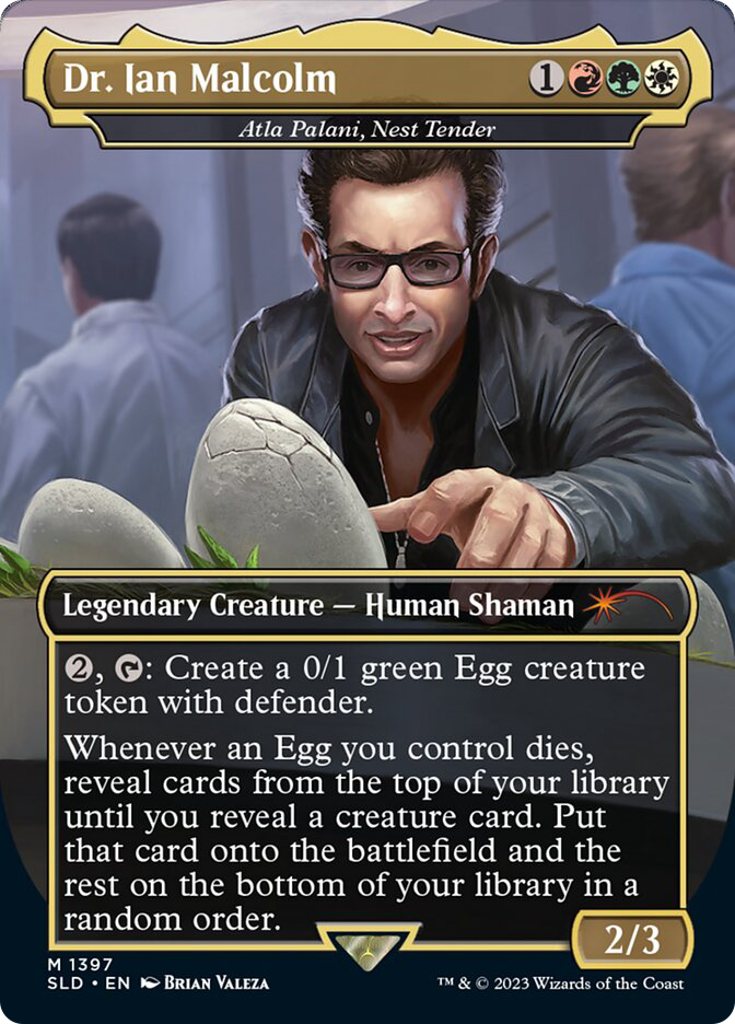 Atla Palani, Nest Tender (Dr. Ian Malcolm) (Jurassic World