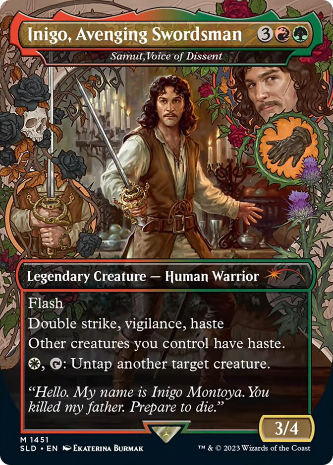 Samut, Voice of Dissent (Inigo, Avenging Swordsman) (The Princess