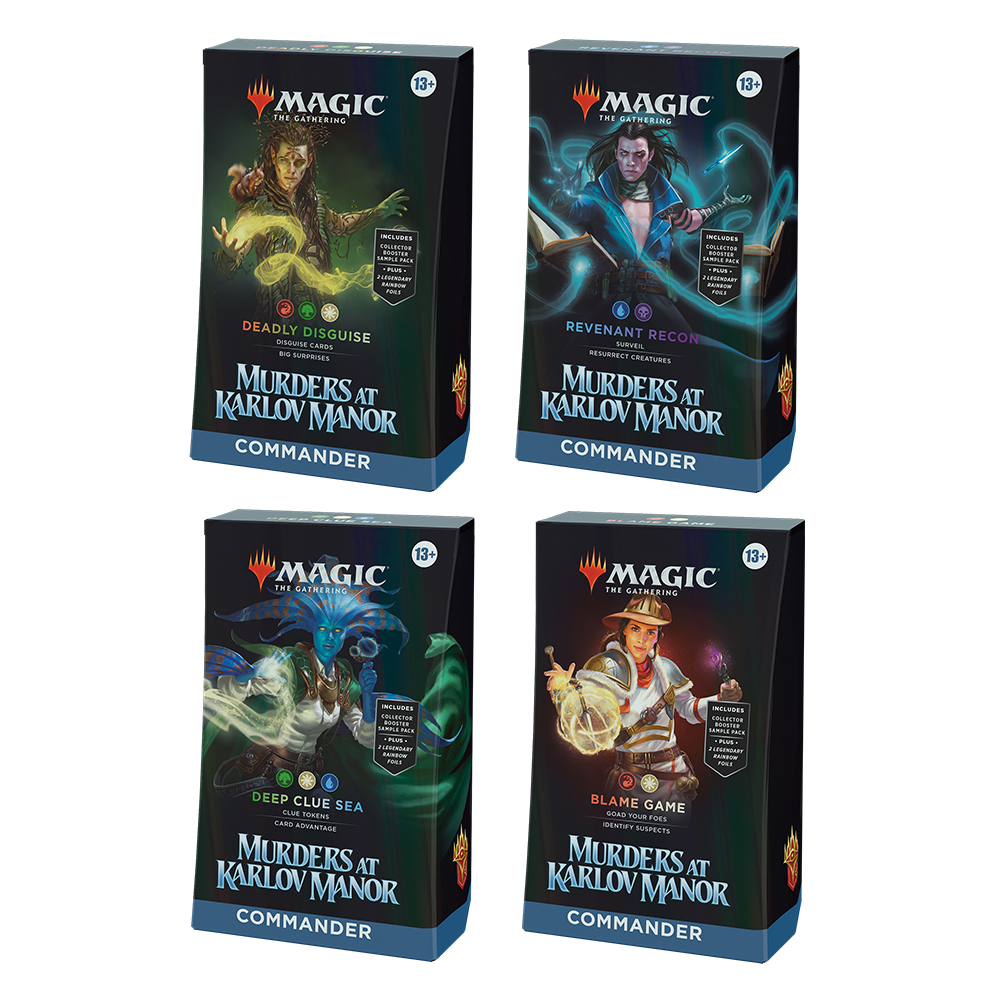 Murders at Karlov Manor Commander Deck - Set of 4 | Star