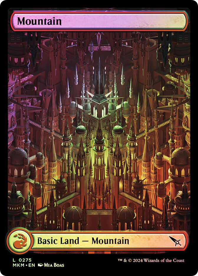 mtg プレイマット super sunday series マナ シンボル Mana 8 - Stitched Edge Playmat - Swamp for Magic: The Gathering