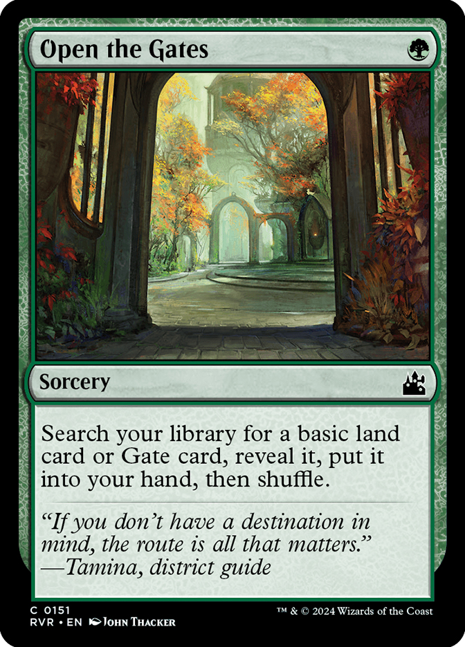 gate cards mtg Magic: The Gathering Commander Legends: Battle for Baldur's Bundle Add one mana of any color that a Gate you control could produce. Gates Core Cards (Commander