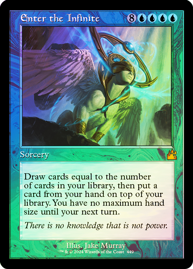 infinite hand size cards mtg Amazon.com: Magic The Gathering - Enter The Infinite (34)