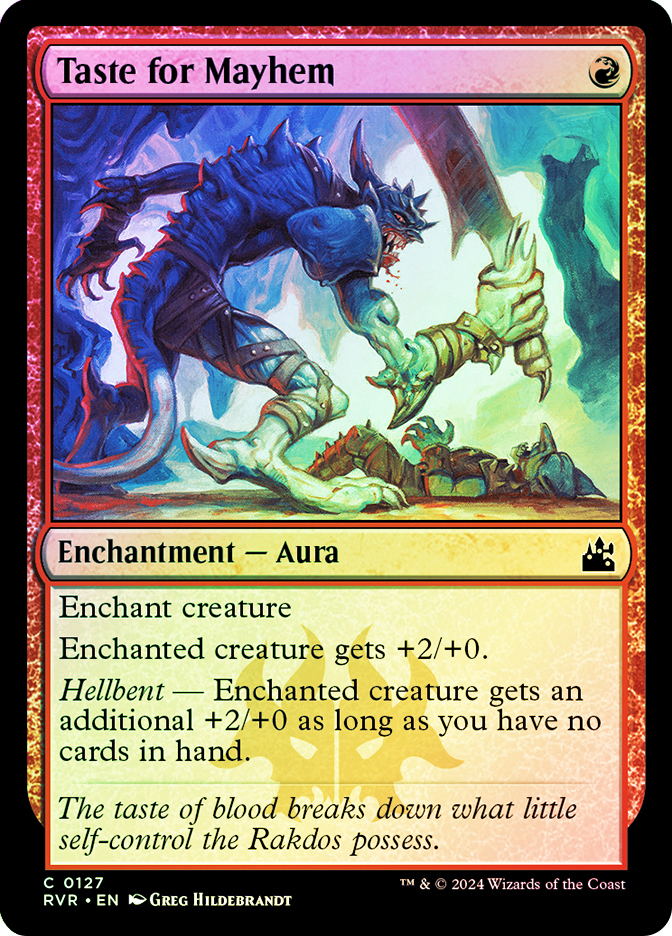 洋書 ENCHANTMENTS Magic for Cards and Hands Taste for Mayhem | Ravnica Remastered | Star City Games