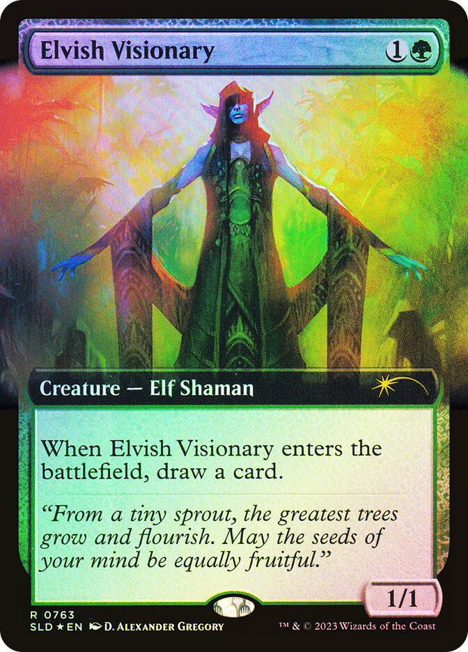 Elvish Visionary | Secret Lair Drop | Star City Games