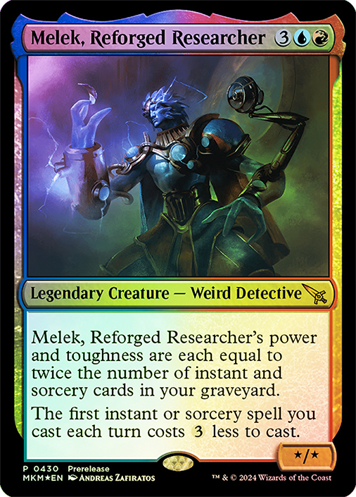 Melek, Reforged Researcher (Prerelease) | Promo | Star City Games