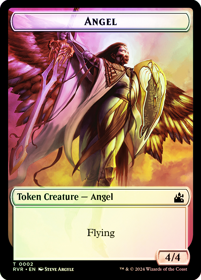 【Foil】天使トークン/Angel token ミントモール / MINT GAMES MTG(東日本橋) / 【RVR】【JPN】【Foil