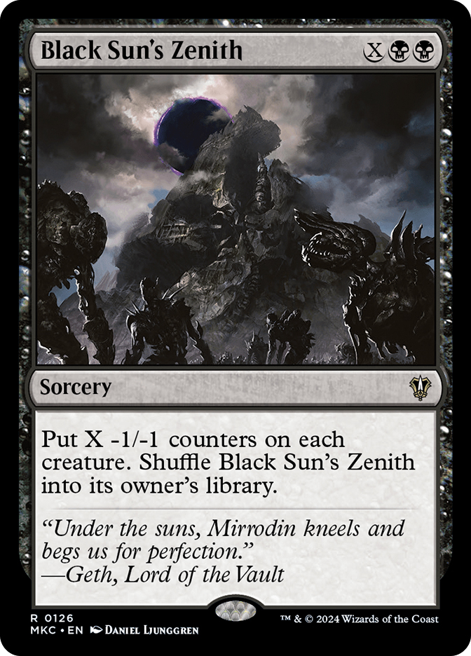 Black Sun's Zenith | Murders at Karlov Manor Commander | Star City