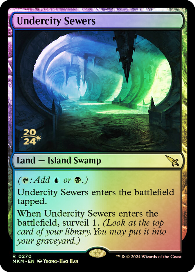 Undercity Sewers (Prerelease) (Murders at Karlov Manor) | Promo