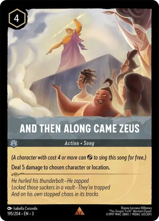 ロルカナ　AND THEN ALONG CAME ZEUS 英語版 And Then Along Came Zeus | Into the Inklands | Star City Games
