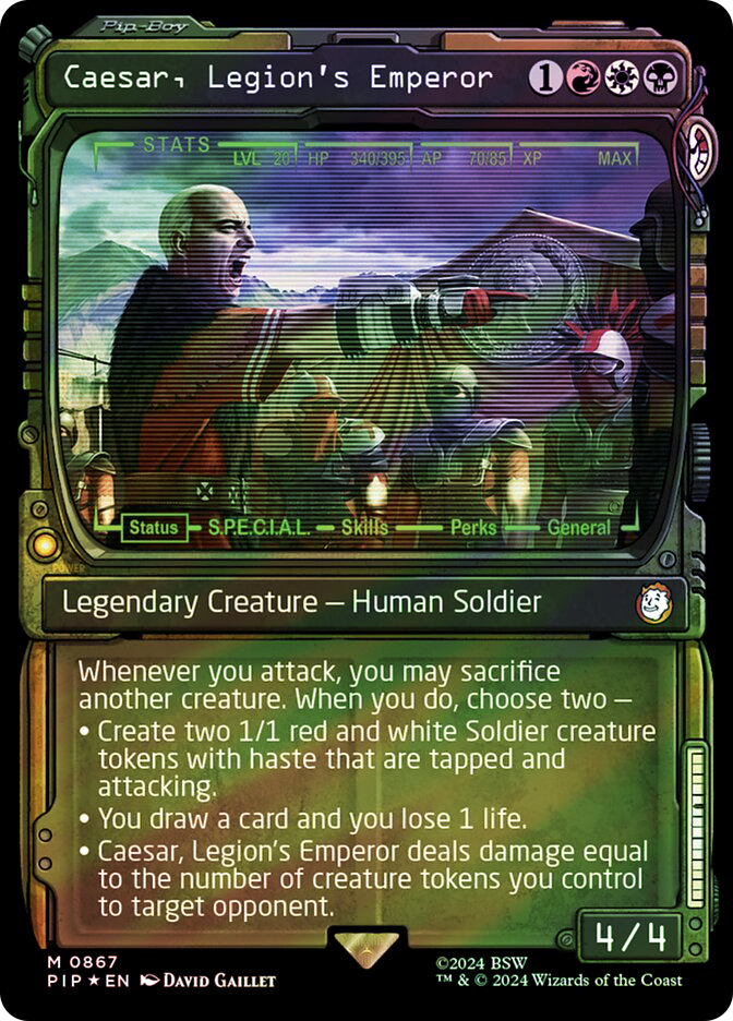 Caesar, Legion's Emperor | Fallout Commander | Star City Games