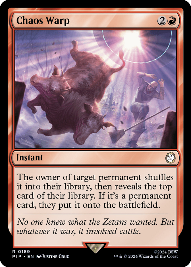 Chaos Warp | Fallout Commander | Star City Games