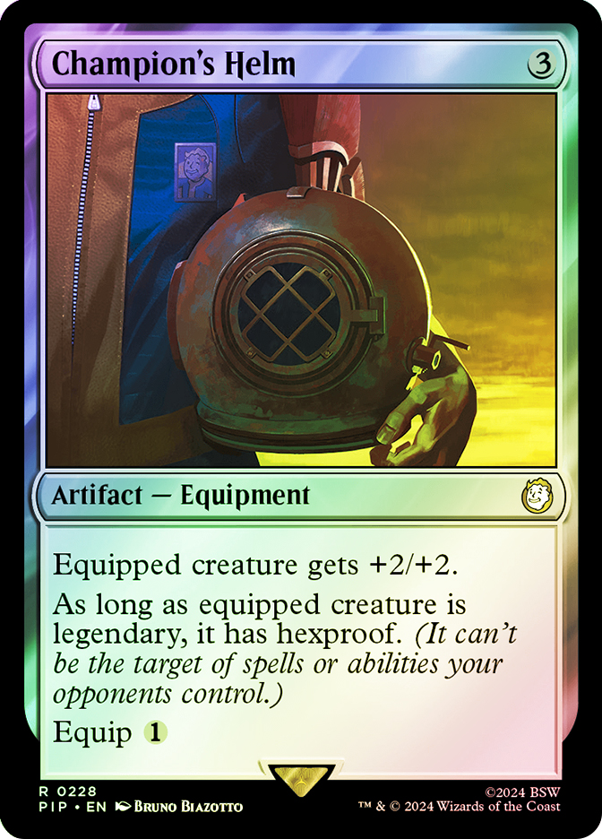 マジック：ザ・ギャザリング MTG Champion's Helm MPS Foil ChampionsHelm__19377.