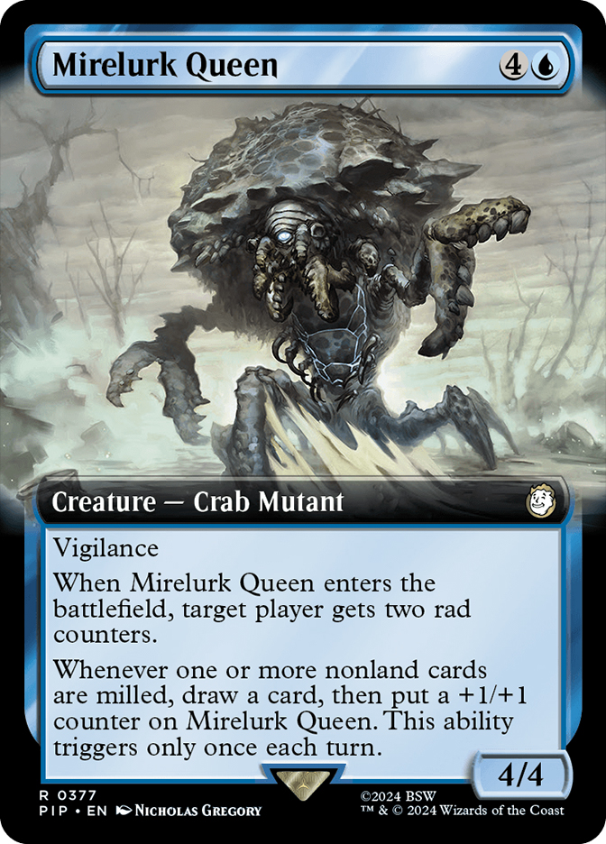 ヨビミオン・メルル クリーチャーカード MirelurkQueen377__10592.