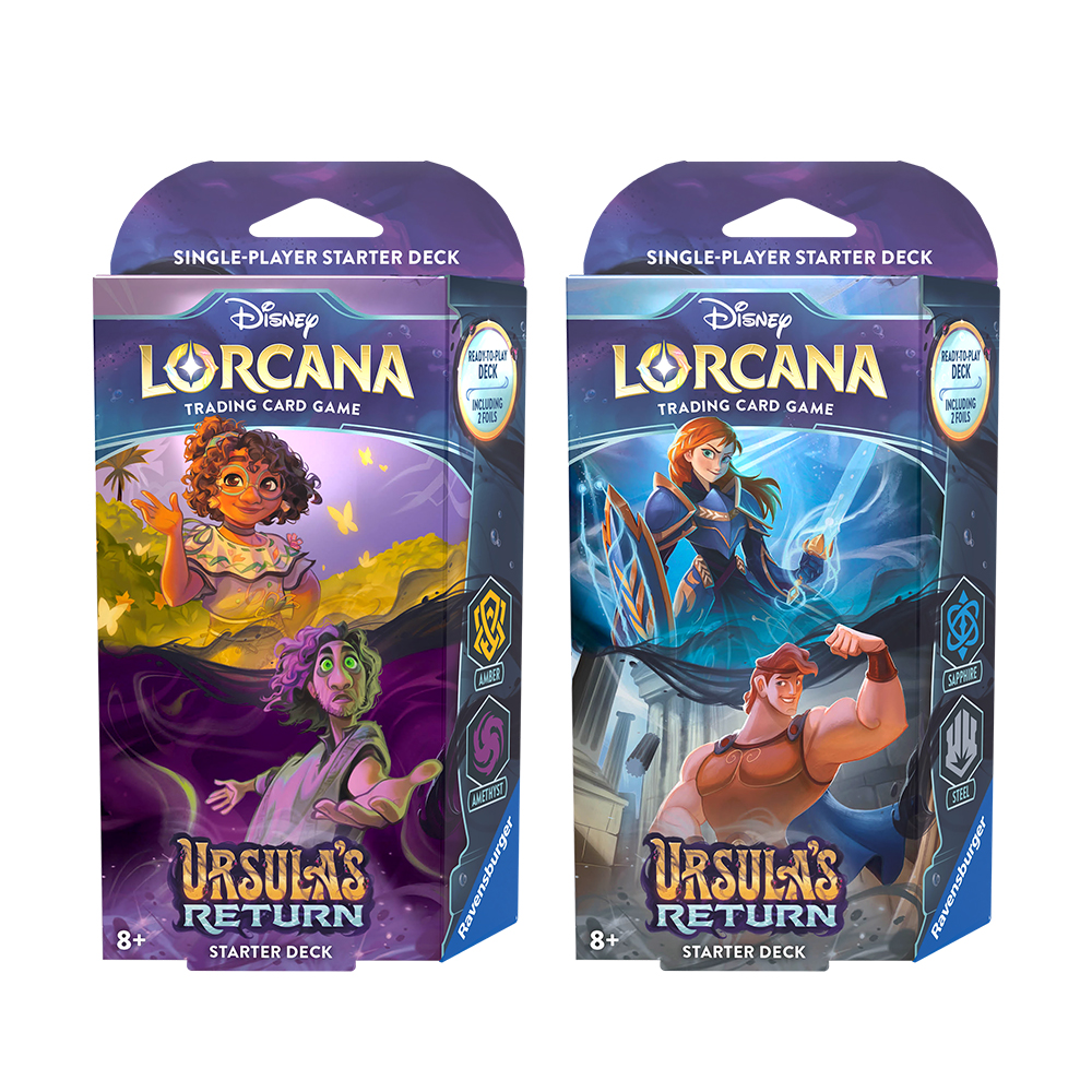 lorcana starter deck value Lorcana: Ursula's Return Starter Deck - Set of 2