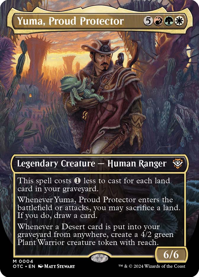 Yuma, Proud Protector (Borderless) | Outlaws of Thunder