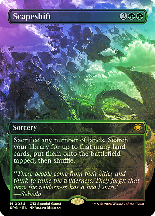 [FOIL] 風景の変容/Scapeshift 日本語版 MOR MTG FOIL] 風景の変容/Scapeshift 日本語版 MOR MTG
