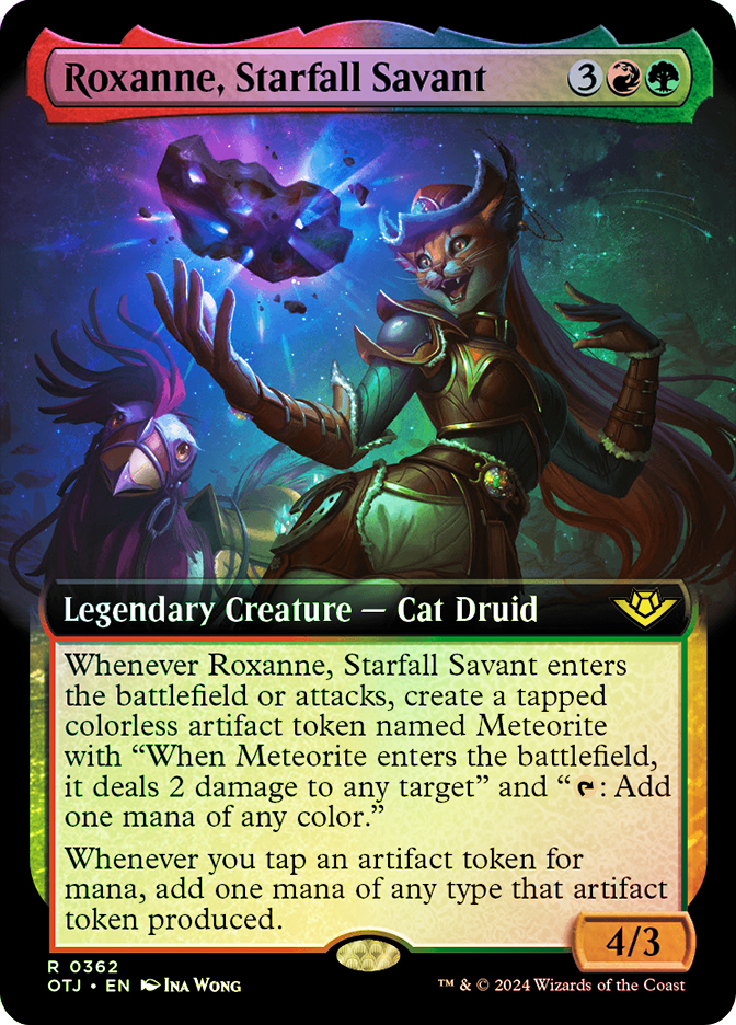 Roxanne, Starfall Savant (Extended Art) | Outlaws of Thunder
