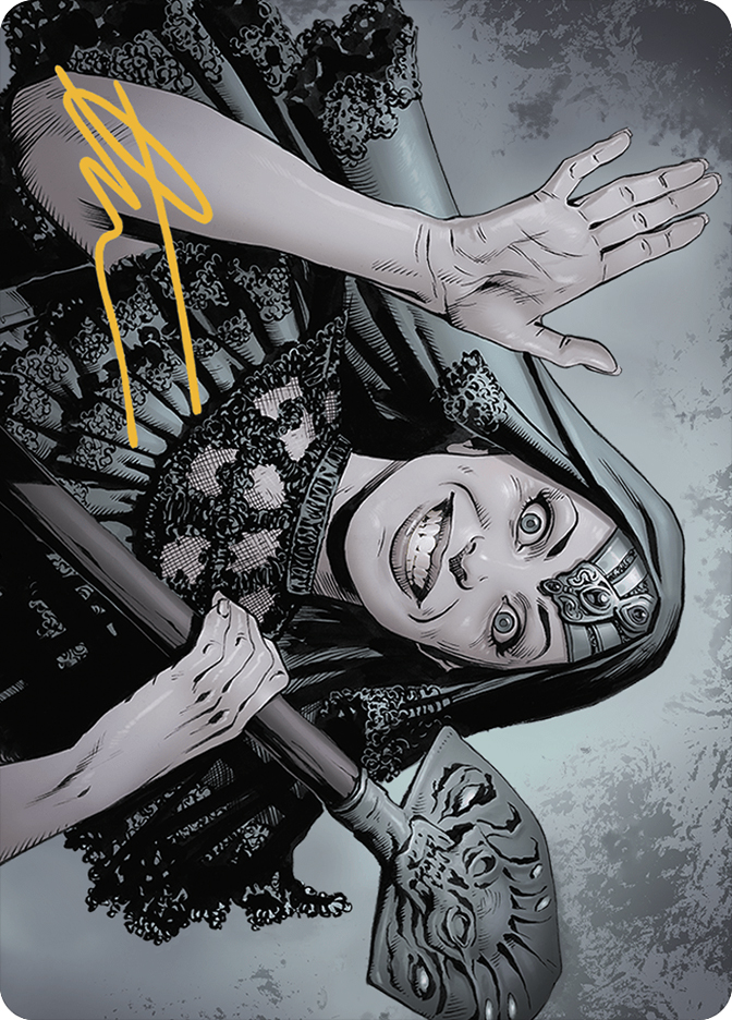 Gisa, the Hellraiser Art Card} (Signed) | Art Series: Outlaws of