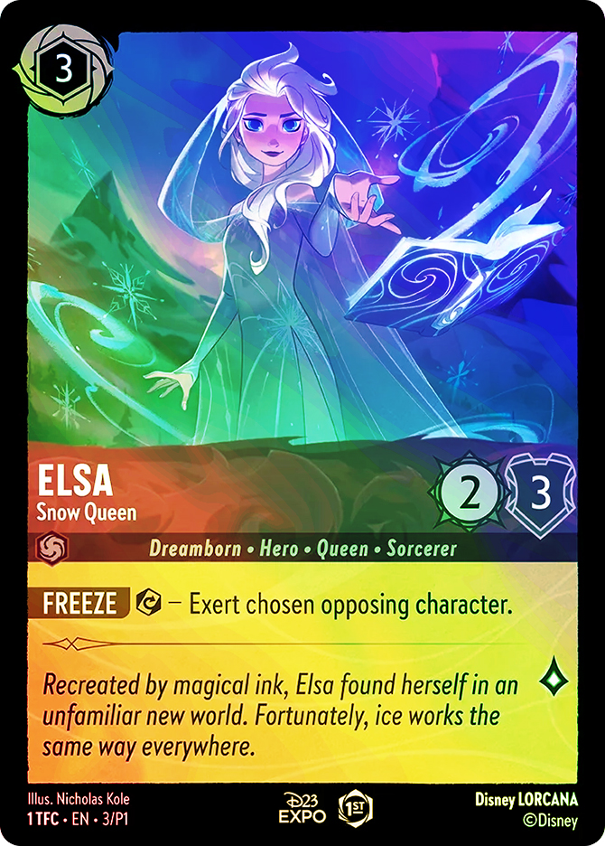 Elsa - Snow Queen (D23 Expo) | Promotional Cards | Star City Games