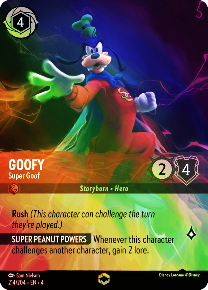 GOOFY Super Goof エンチャンテッド Lorcana ロルカナ