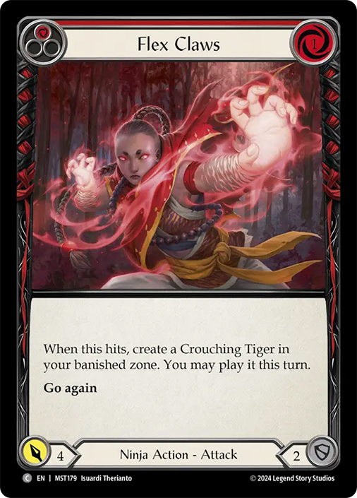 Flex Claws (Red) | Part the Mistveil | Star City Games