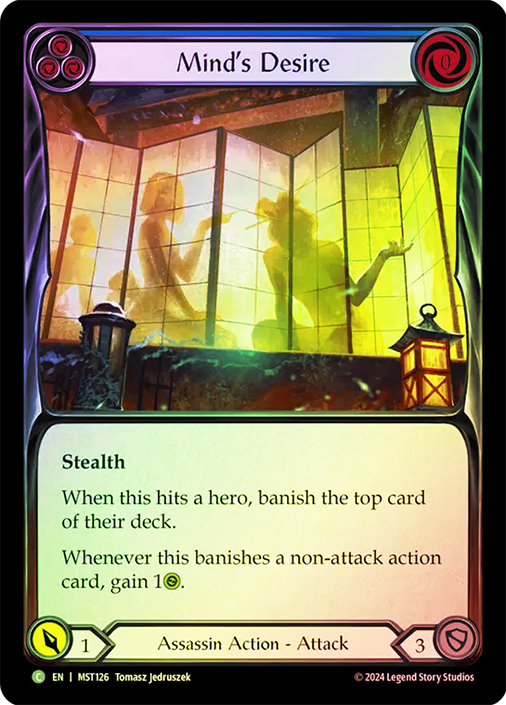 Foil 精神の願望 / Mind's Desire Mind's Desire (Foil Etched) | Strixhaven Mystical Archive